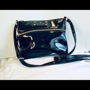 Kate Spade black beauty bag